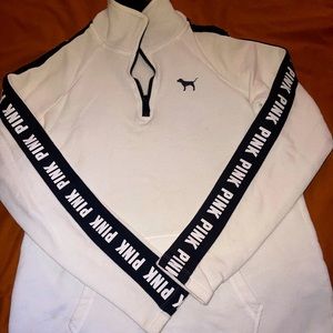 XS PINK White&Black Hoodie